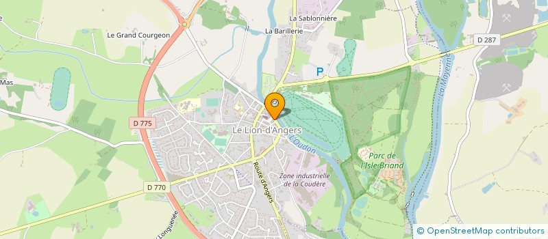 localisation de l'entreprise 2ROOGUIDAGE à LE LION D'ANGERS