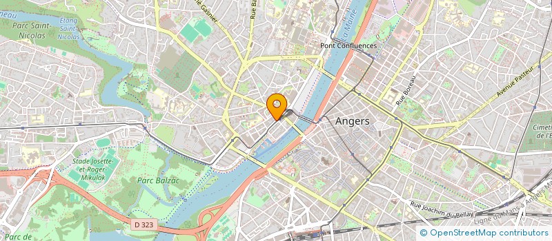localisation de l'entreprise 2RPZ à ANGERS