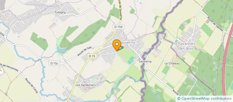 localisation de l'entreprise 2RR  SAUVERNY