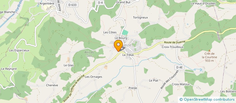 localisation de l'entreprise 2RS  AVEIZE