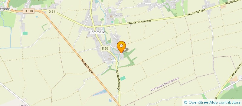 localisation de l'entreprise 2S 2M  PORTE-DES-BONNEVAUX