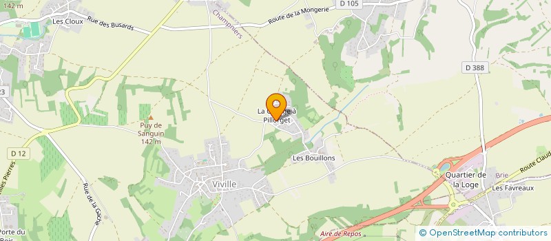 localisation de l'entreprise 2S à CHAMPNIERS