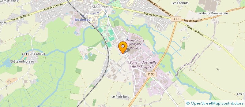 localisation de l'entreprise 2S  MACHECOUL-SAINT-MEME