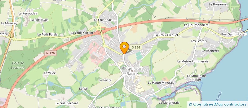 localisation de l'entreprise 2S.CKOMM à PLOUER-SUR-RANCE