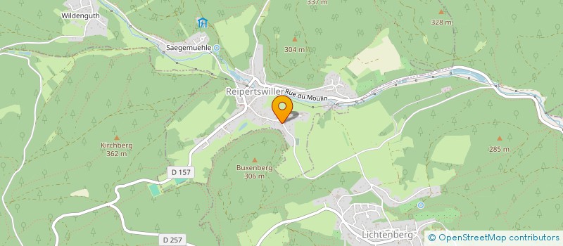 localisation de l'entreprise 2S CONSTRUCTIONS  REIPERTSWILLER