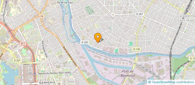 localisation de l'entreprise 2S CONSULTANTS  SAINT-MAUR-DES-FOSSES