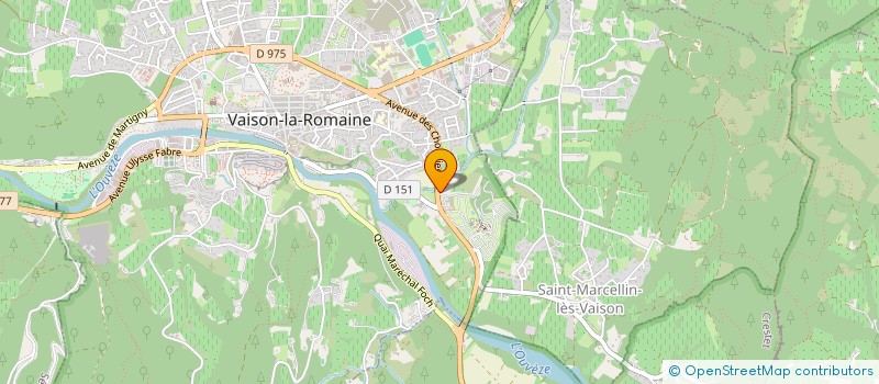 localisation de l'entreprise 2S ELEC  VAISON-LA-ROMAINE