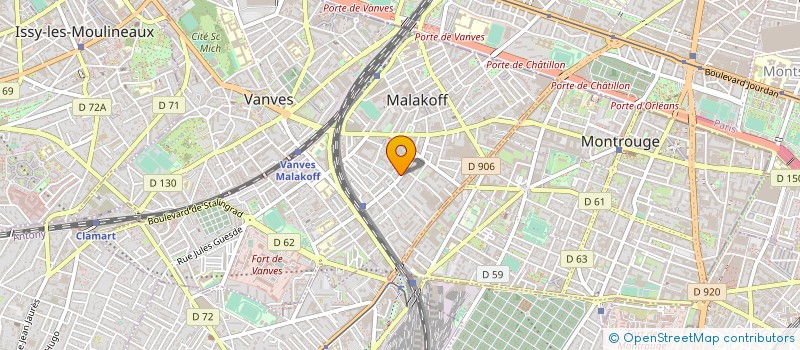 localisation de l'entreprise 2S EQUIPEMENTS à MALAKOFF