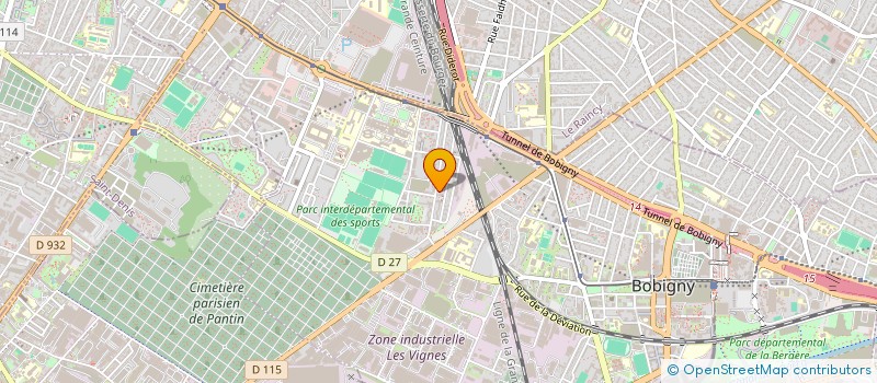 localisation de l'entreprise 2S & FILS  BOBIGNY