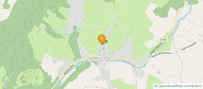 localisation de l'entreprise 2S FINANCIERE  URIMENIL