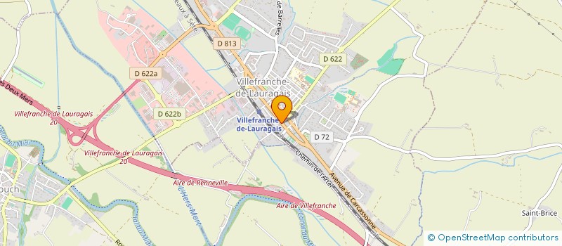 localisation de l'entreprise 2S-FONCIER  VILLEFRANCHE-DE-LAURAGAIS