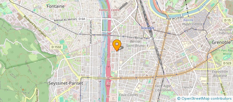 localisation de l'entreprise 2S HOLDING à GRENOBLE