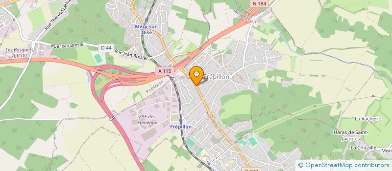 localisation de l'entreprise 2S INVEST  FREPILLON