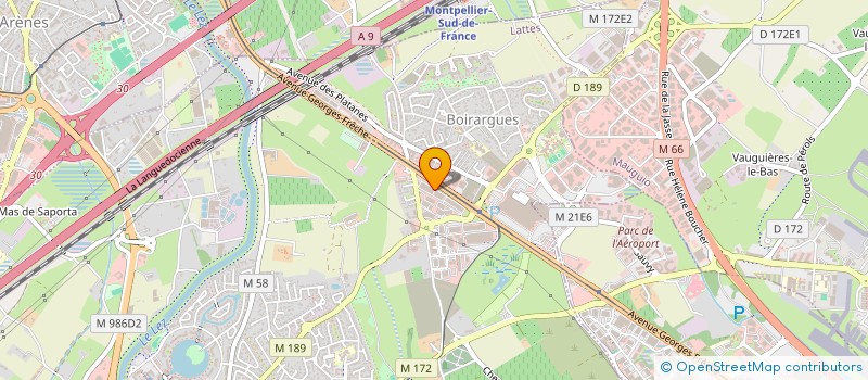 localisation de l'entreprise 2S LEARNING à LATTES