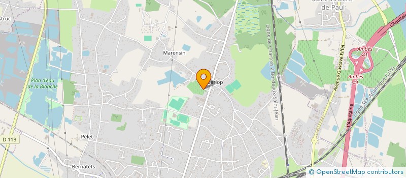 localisation de l'entreprise 2S.MINERAL TRAITEMENT  AMBARES-ET-LAGRAVE