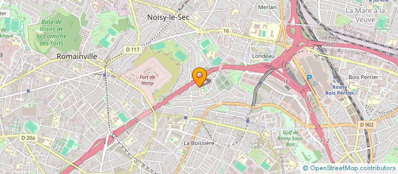localisation de l'entreprise 2S NEGOCE à NOISY-LE-SEC