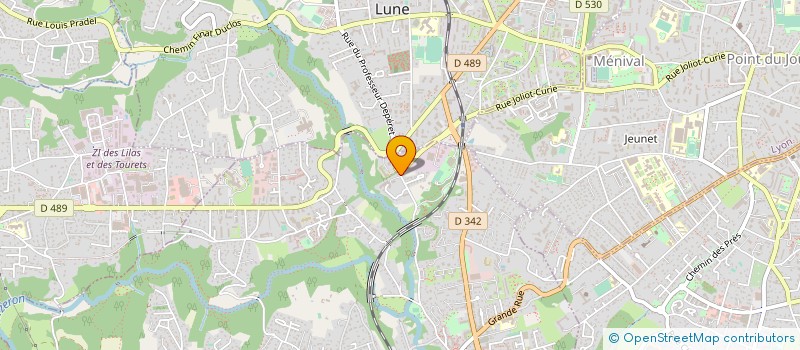 localisation de l'entreprise 2S PLOMBERIE  BRINDAS