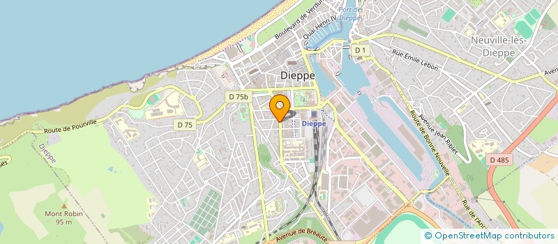 localisation de l'entreprise 2S PRIMEUR à DIEPPE