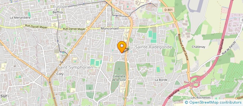 localisation de l'entreprise 2S PROM'IMMO  SAINT-PIERRE-DES-CORPS