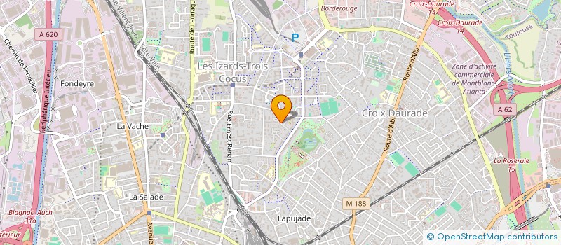 localisation de l'entreprise 2S TAXI à TOULOUSE