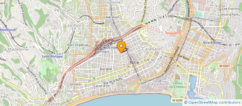 localisation de l'entreprise 2S TECHNOLOGIES à NICE