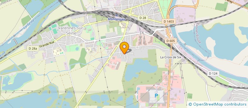 localisation de l'entreprise 2S TRANSPORT  VARENNES-SUR-SEINE