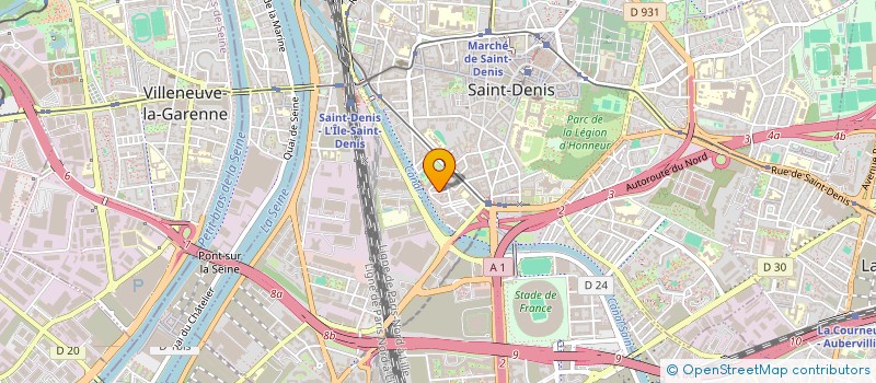 localisation de l'entreprise 2S TV EUROPE  SAINT-DENIS