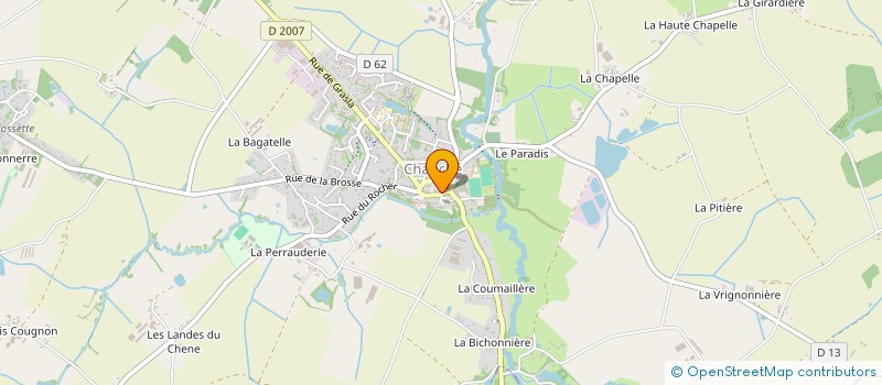 localisation de l'entreprise 2S2C à ESSARTS EN BOCAGE