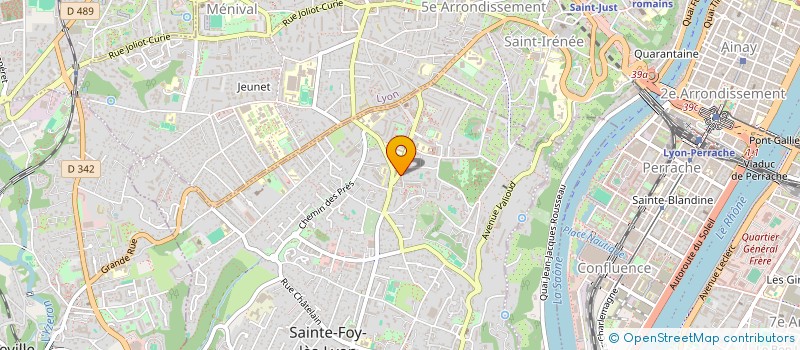 localisation de l'entreprise 2S2I CONSULTING à SAINTE-FOY-LES-LYON