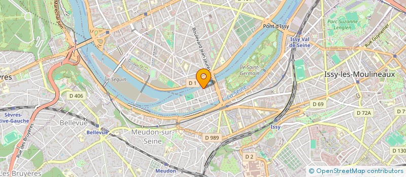 localisation de l'entreprise 2S2P à SEVRES