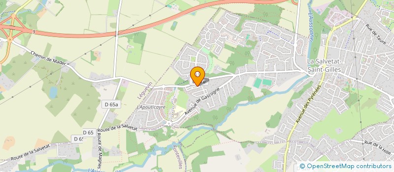 localisation de l'entreprise 2SA MEDIATION  MULTISERVICES  LA SALVETAT-SAINT-GILLES