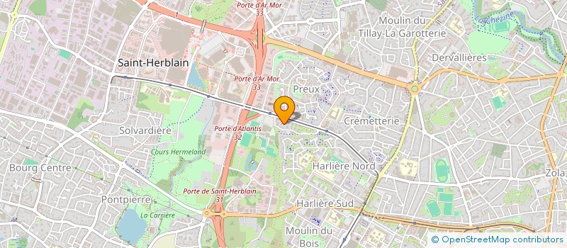 localisation de l'entreprise 2SAC  SAINT-HERBLAIN