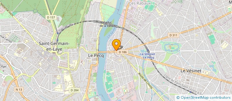 localisation de l'entreprise 2SAL  LE PECQ