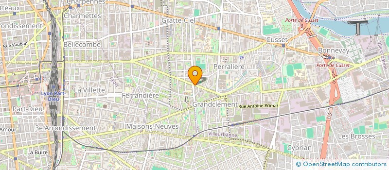 localisation de l'entreprise 2SBM RENOVATIONS  VILLEURBANNE