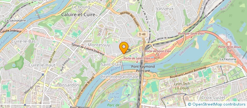 localisation de l'entreprise 2SBN COMPANY à CALUIRE-ET-CUIRE