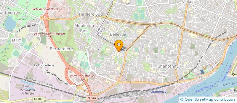 localisation de l'entreprise 2SC à NANTES