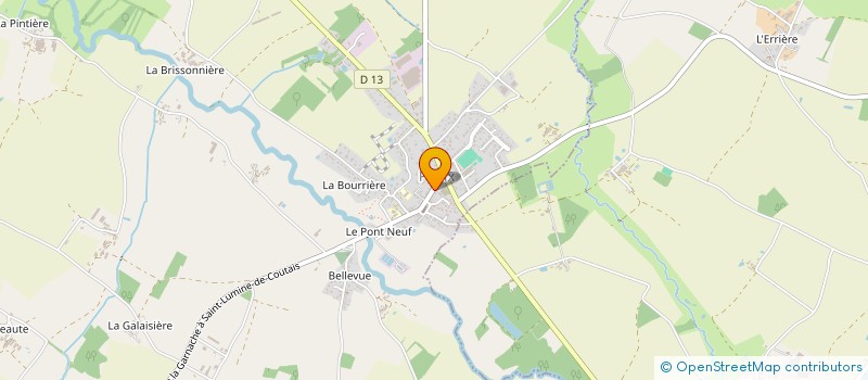 localisation de l'entreprise 2SC  PAULX