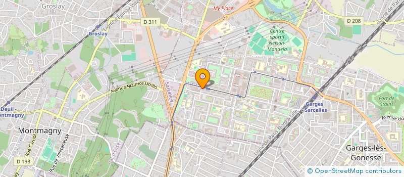 localisation de l'entreprise 2SCALE à SARCELLES