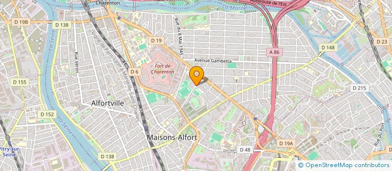 localisation de l'entreprise 2SD PARTENARIAT  MAISONS-ALFORT