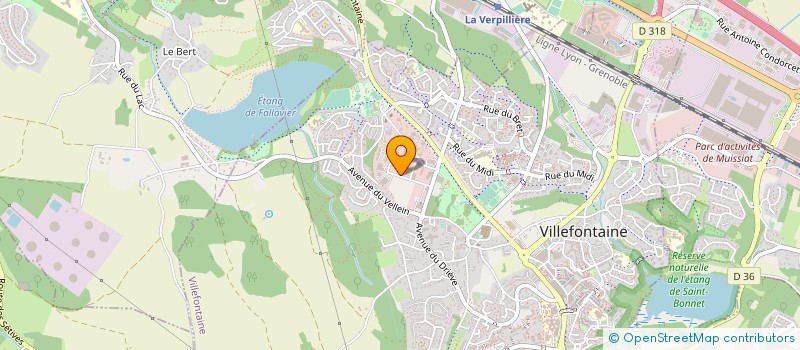 localisation de l'entreprise 2SE  VILLEFONTAINE