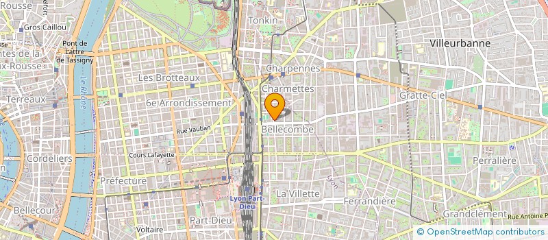 localisation de l'entreprise 2SEG  LYON