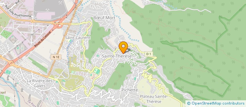 localisation de l'entreprise +2SENS à LA POSSESSION