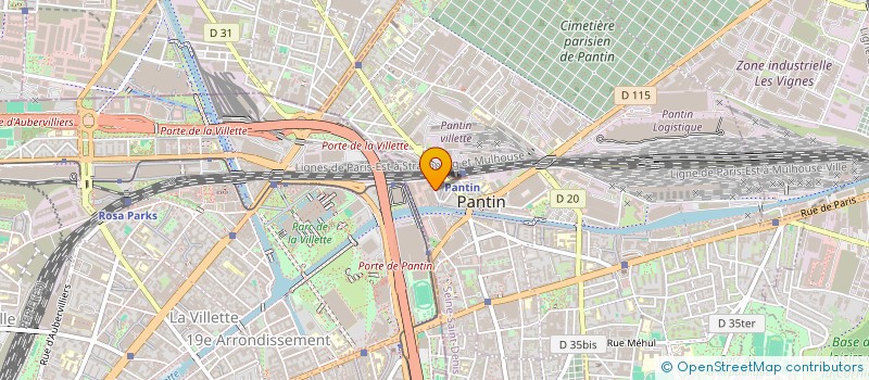 localisation de l'entreprise 2SF - SOCIETE DES SERVICES FIDUCIAIRES à SAINT-DENIS