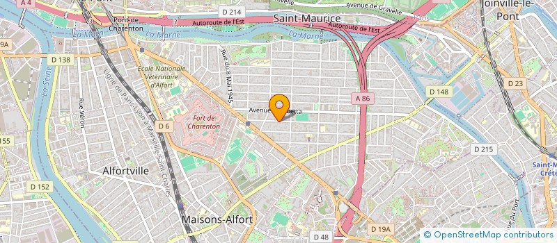 localisation de l'entreprise 2SFB à MAISONS-ALFORT