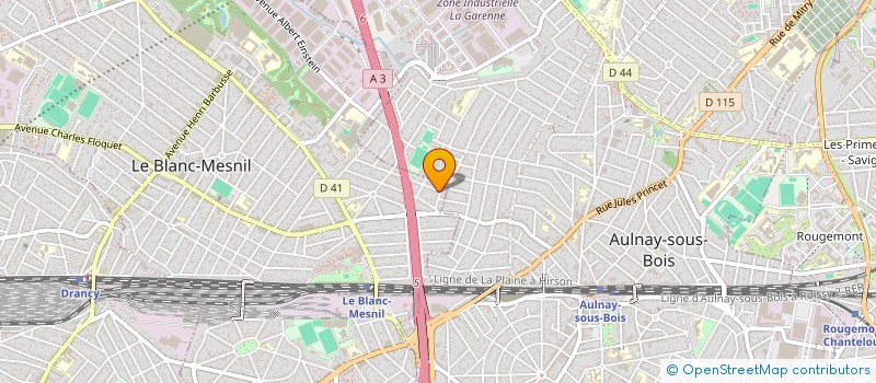 localisation de l'entreprise 2SIEG à LE BLANC-MESNIL