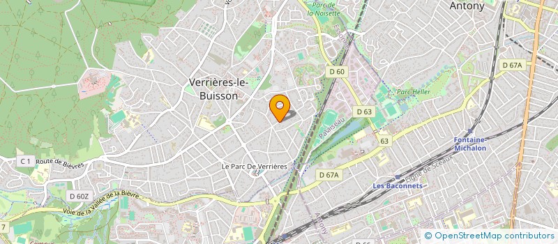 localisation de l'entreprise 2SKR à VERRIERES-LE-BUISSON