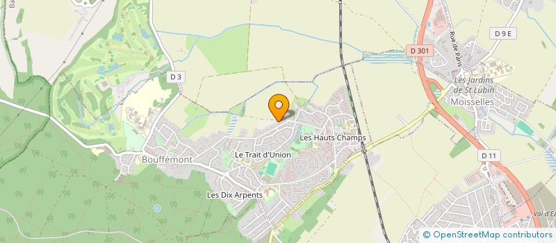 localisation de l'entreprise 2SL  BOUFFEMONT