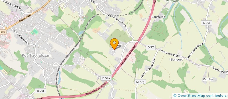 localisation de l'entreprise 2SLC  CASTELMAUROU