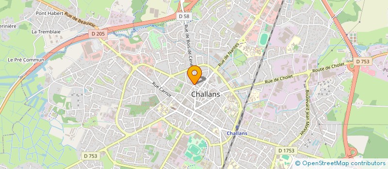 localisation de l'entreprise 2SLD à CHALLANS