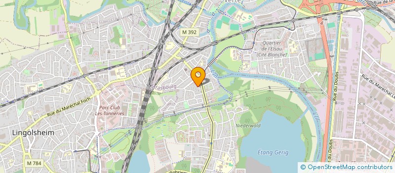 localisation de l'entreprise 2SM DRIVER à STRASBOURG